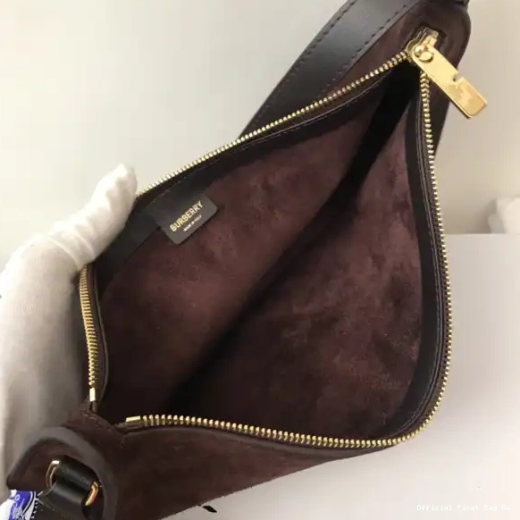 Official FirstBag Ru Mini Shield Sling Bag-26*5.5*13.5cm BURBERRY 0609